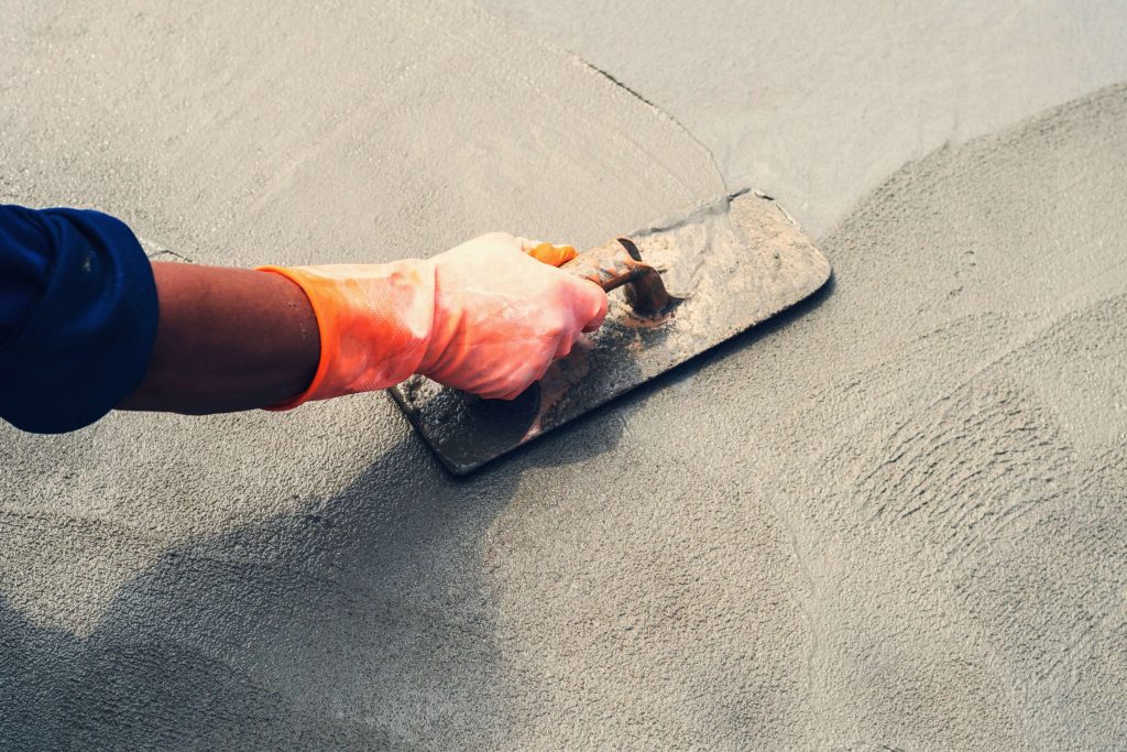 Smoothing concrete