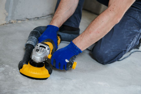 uneven concrete floor 2