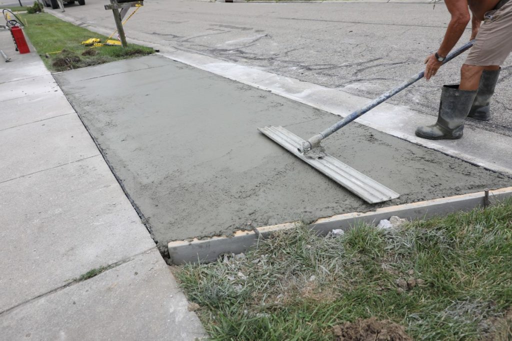 resurfacing concrete