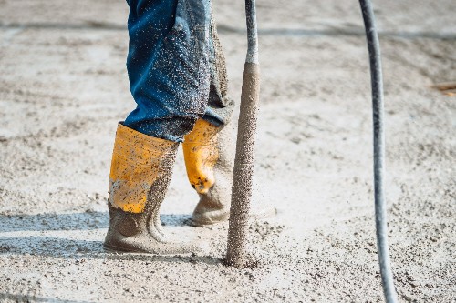 immersion concrete vibrator