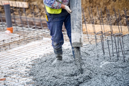 concrete and cement